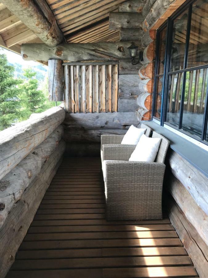 Chill Cave - logwood cottage Ruka Esterno foto